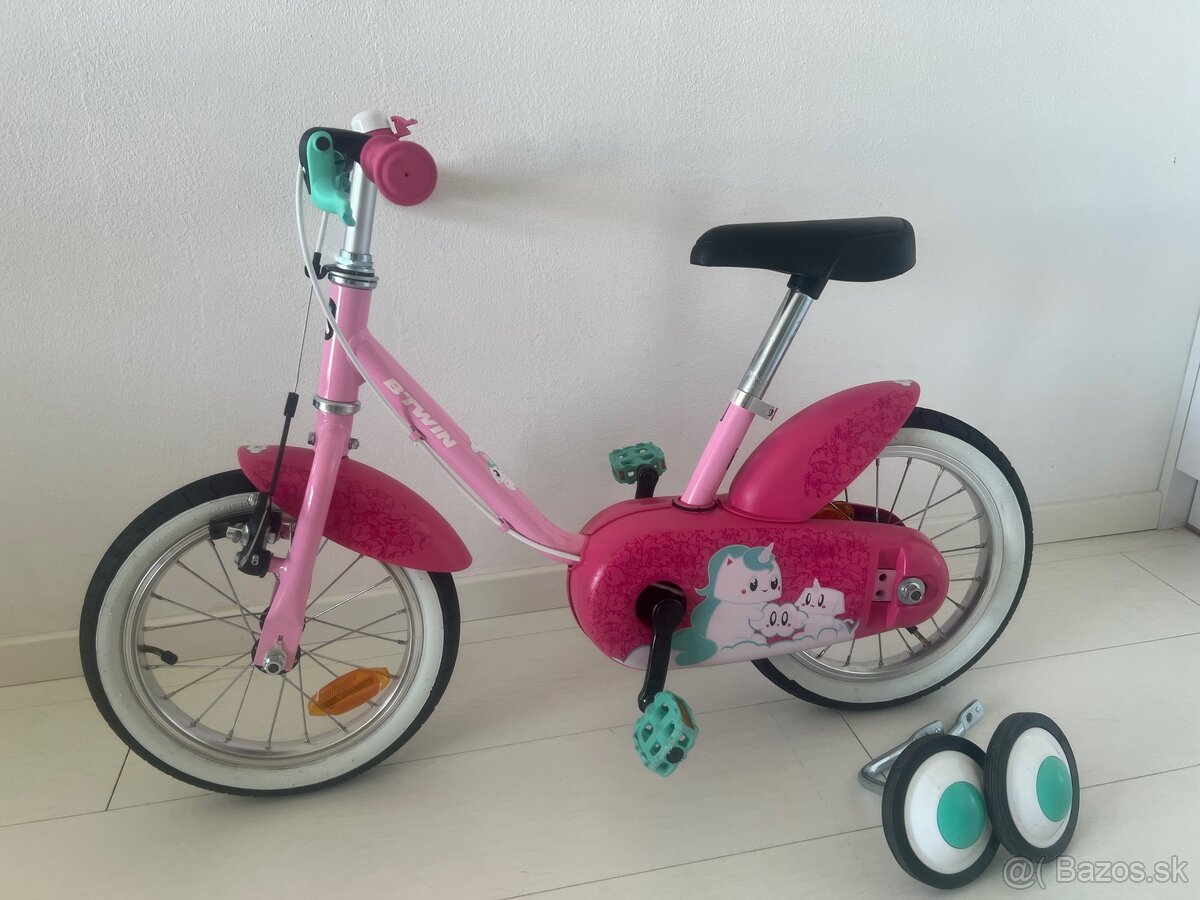 Detsky bicykel Btwin Unicorn 14’