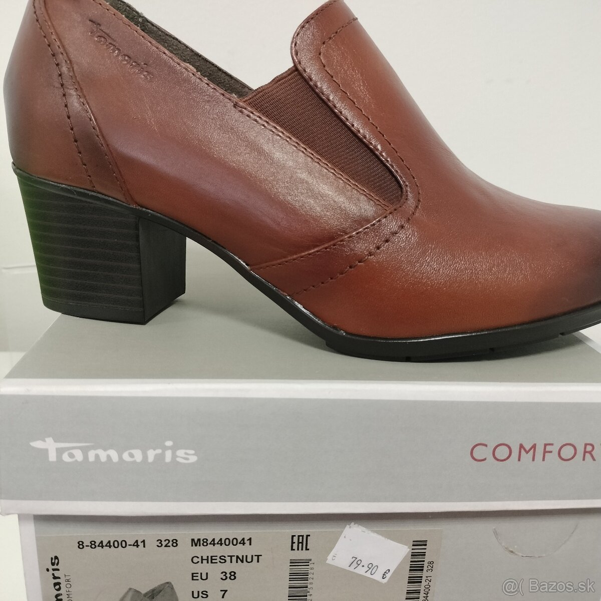 Pohodlné poltopánky Tamaris Comfort ,veľ.41