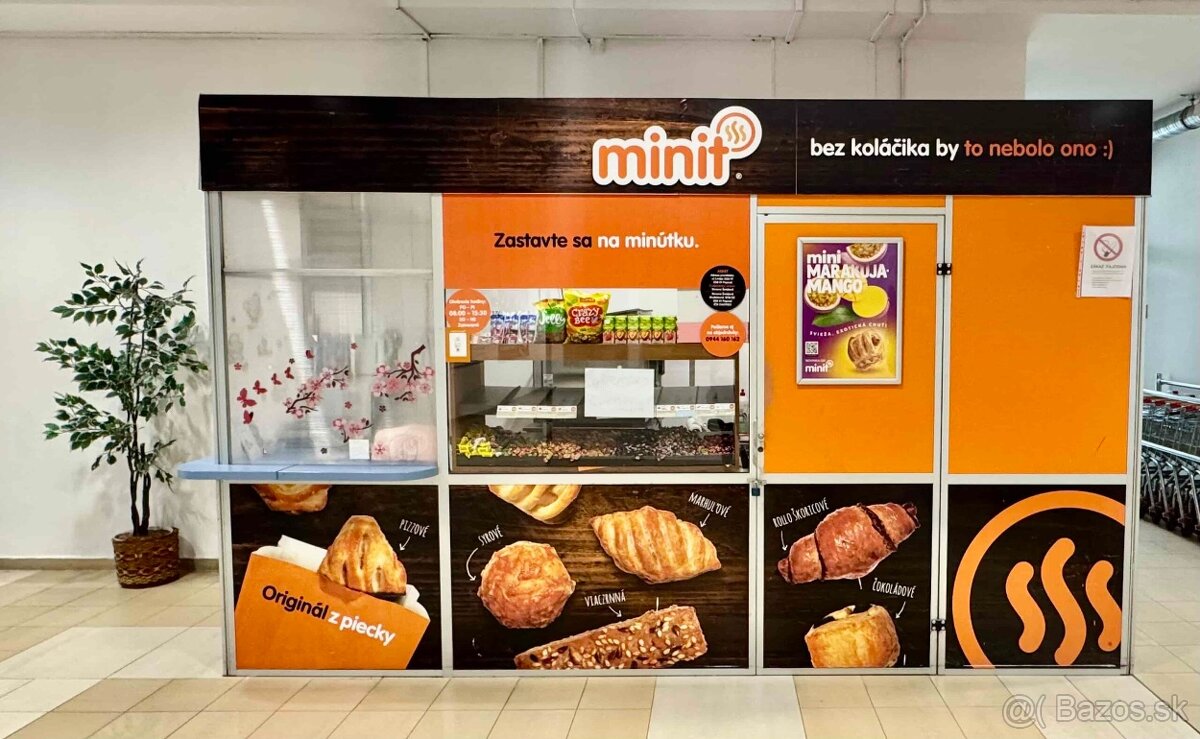 Odstúpenie prevádzky – stánok po Fornetti v OC Prior Poprad