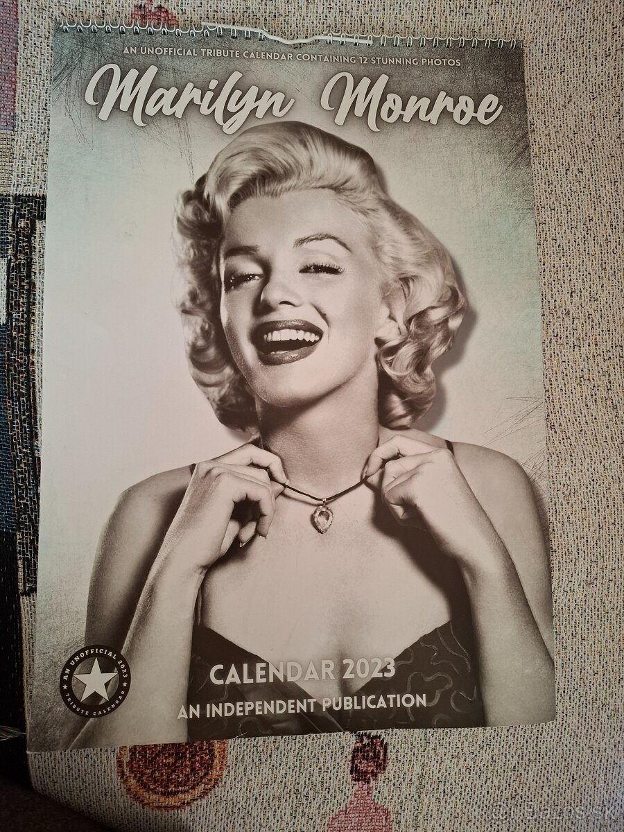 Kalendar Marilyn Monroe