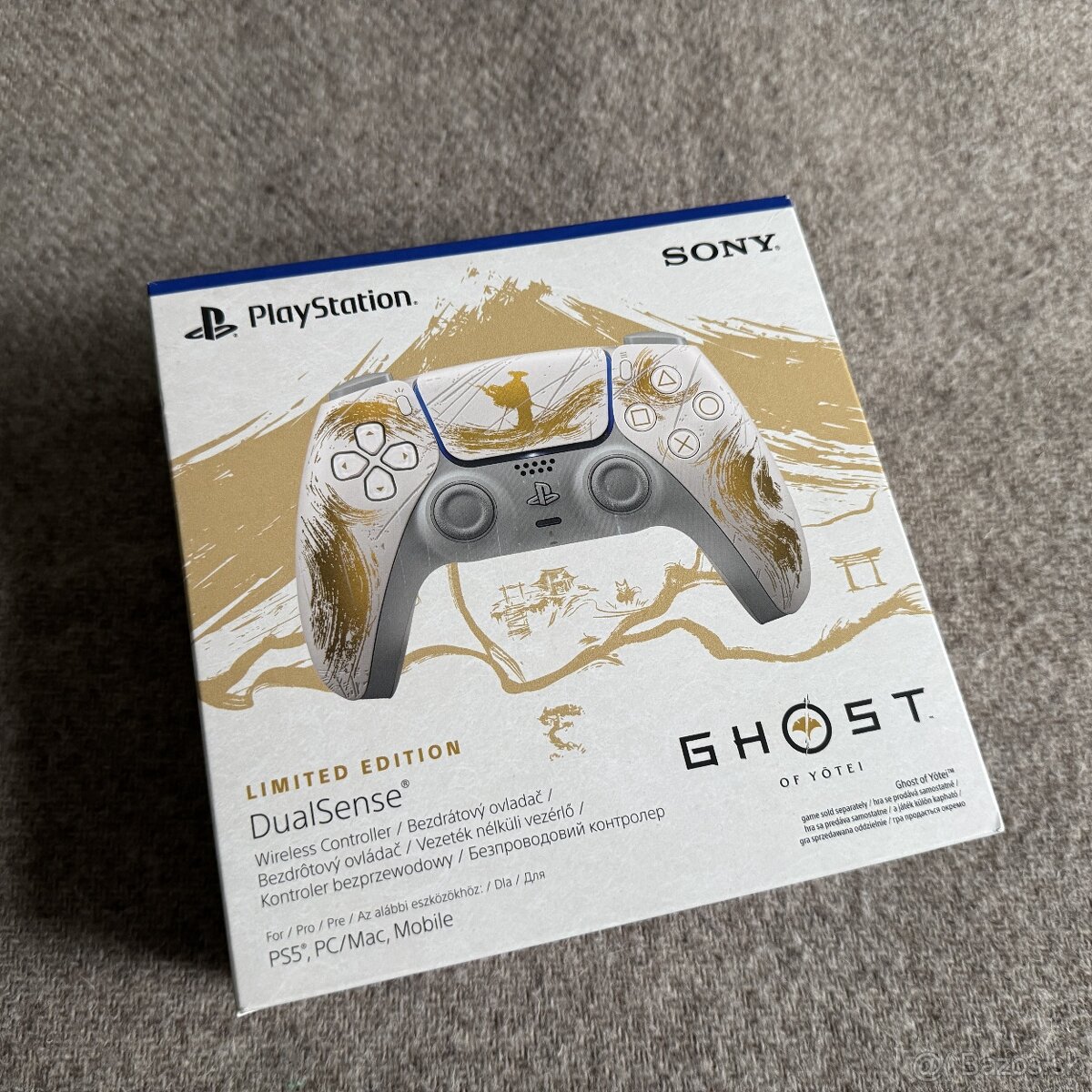 PS5 Dualsense – Ghost of Yotei Limited Edition Gold