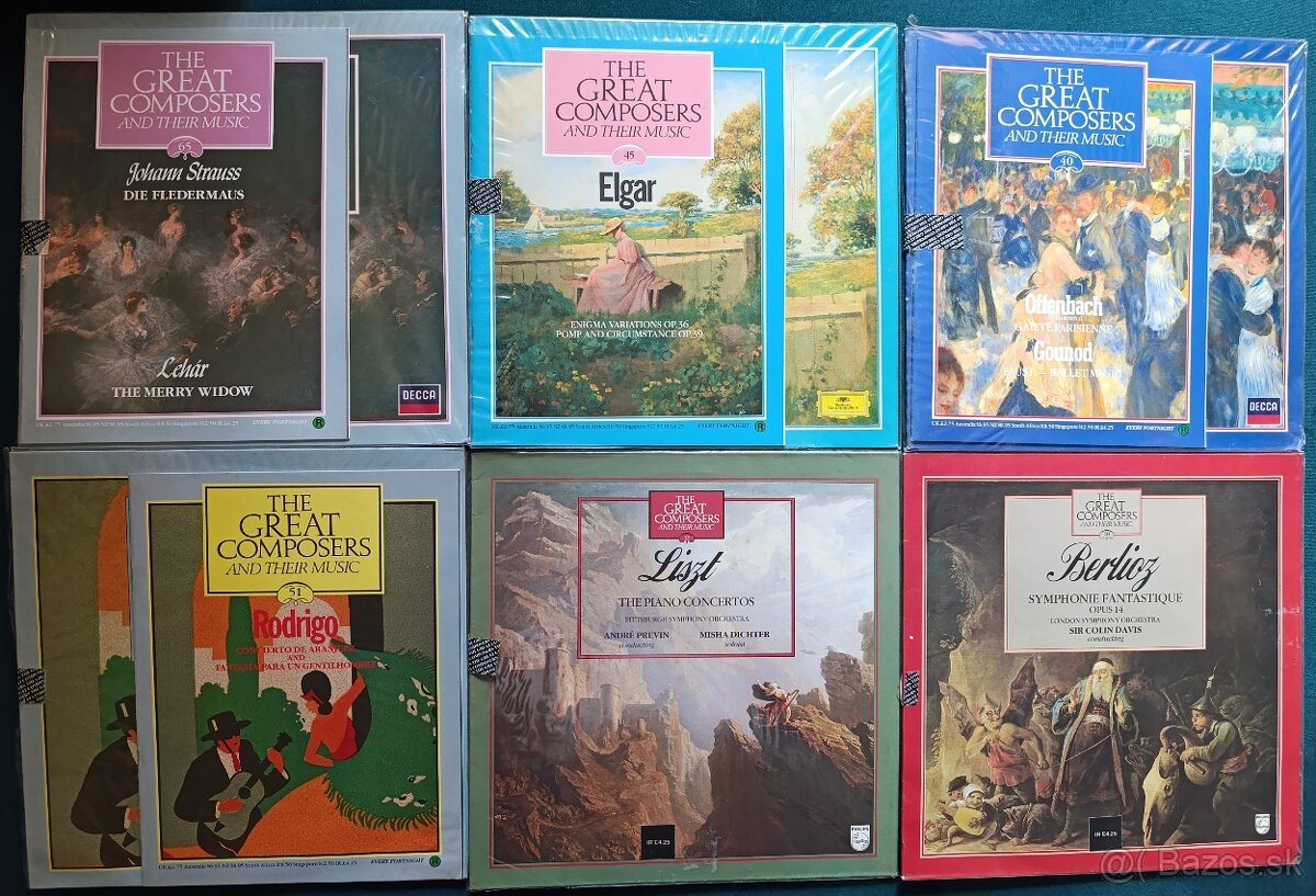 Gramofonové platne LP 18 Vážna hudba