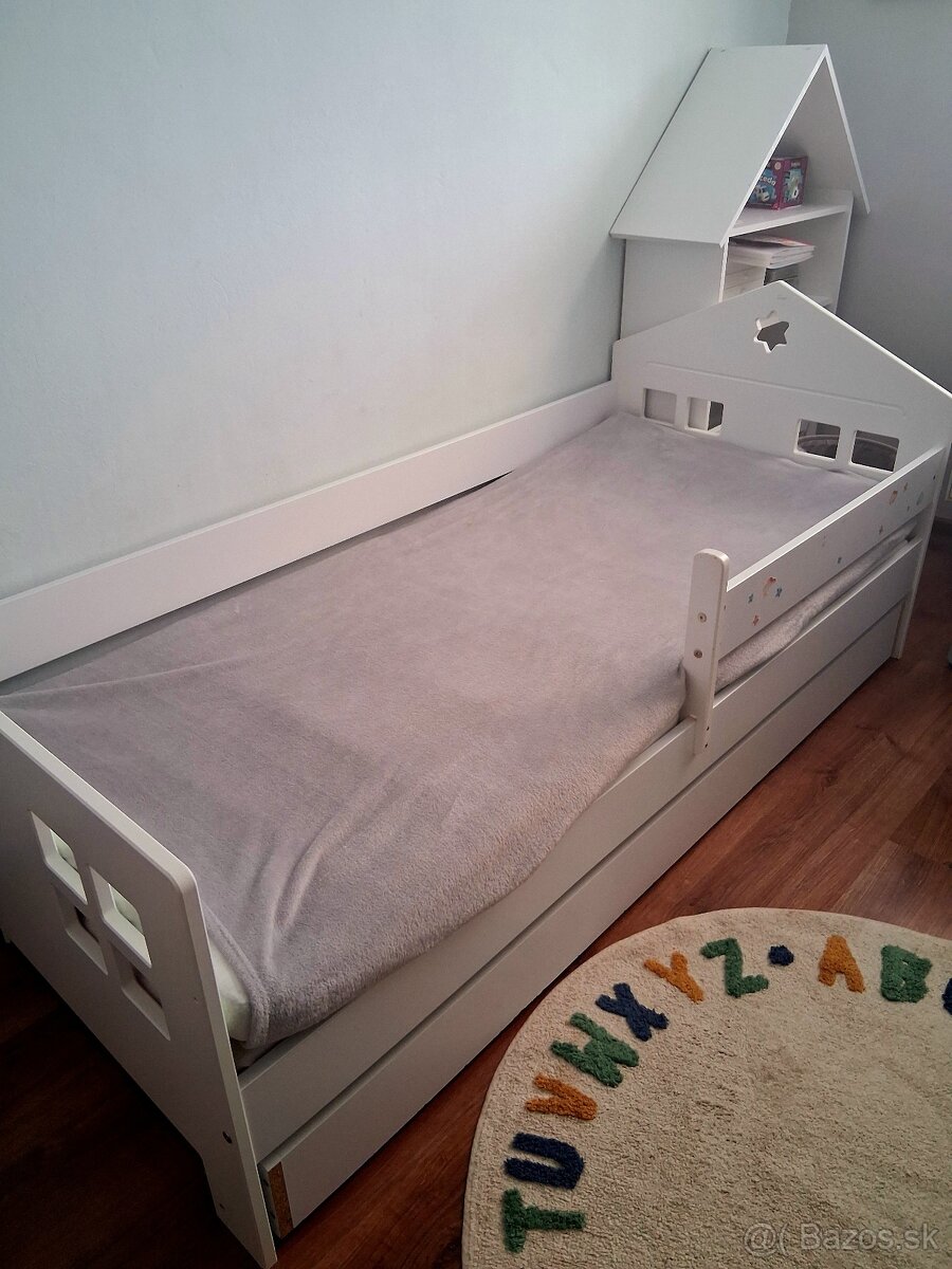 Detská postel domček aj s matracom