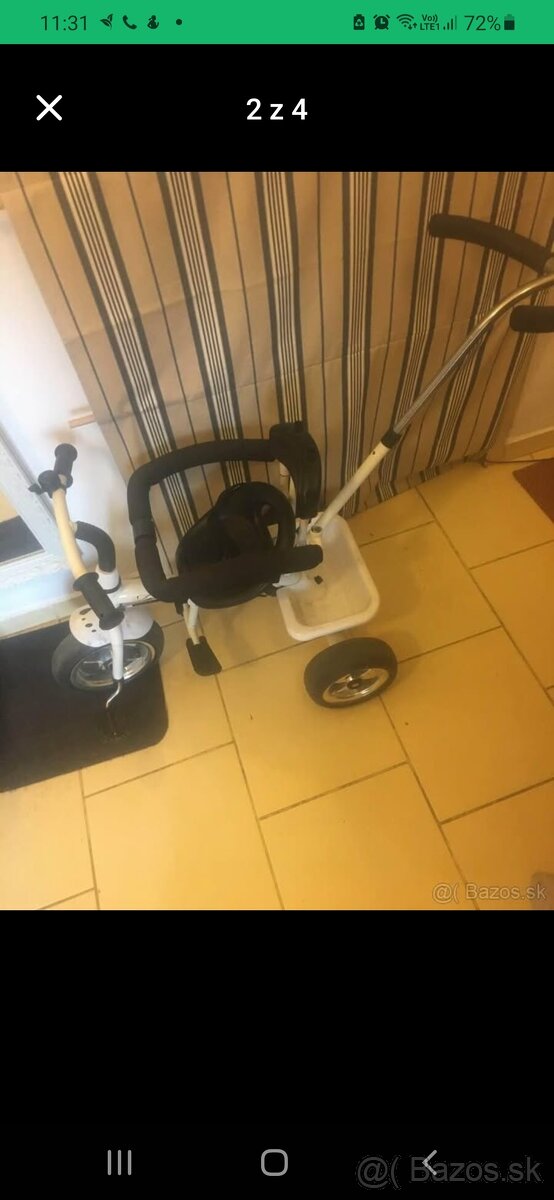 Predám detské oblečenie topanky a odrážadlo a trojkolku