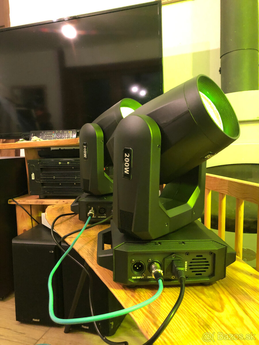 Predam 2 ks vykonne 200W LED Hlavy, nové