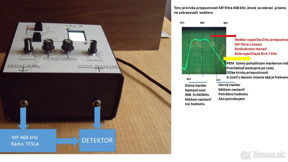 Predám multifukčný generátor signálu +rozmietavý generátor