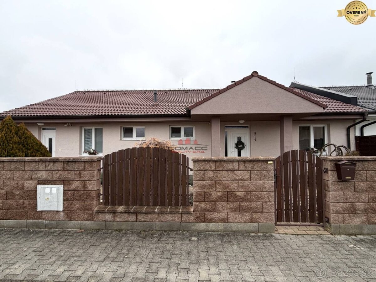 Exkl. novostavba RD so samostatným 1,5 iz bytom na Lúke