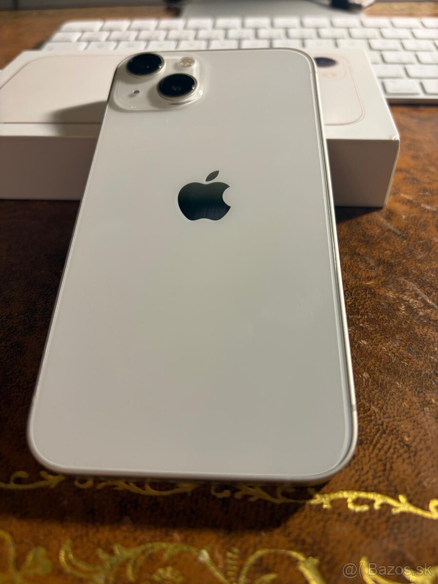 Predám iPhone 13 starlight 128 GB top stav