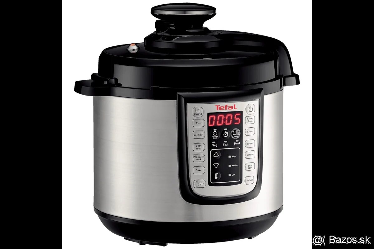 Multifunkčný elektrický hrniec Tefal One Pot CY505EE0 Nerezo