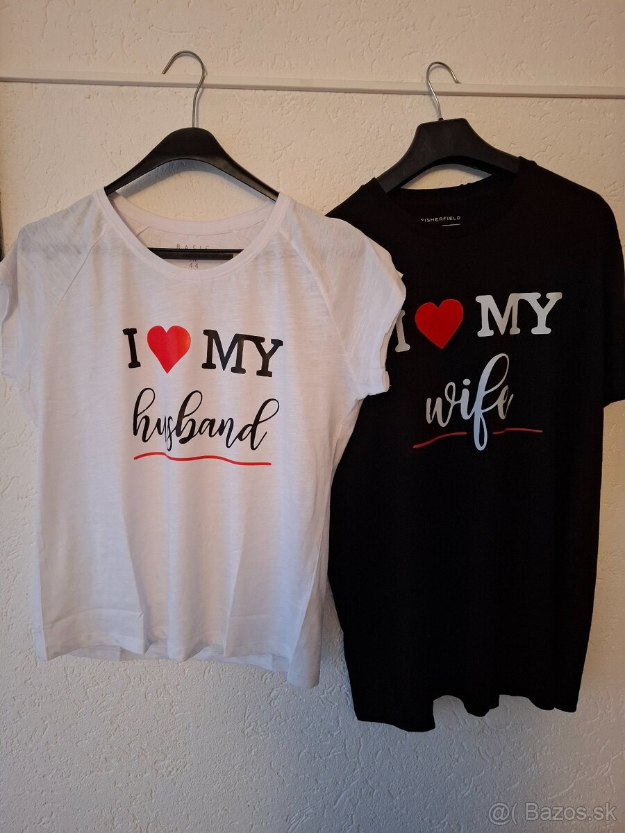 Tričko pre páry