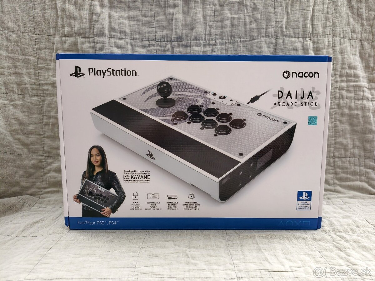Predám Nacon Daija Arcade Stick arkádový ovládač PS5