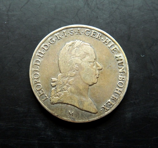 Predám 1 toliar 1792 M Leopold II.