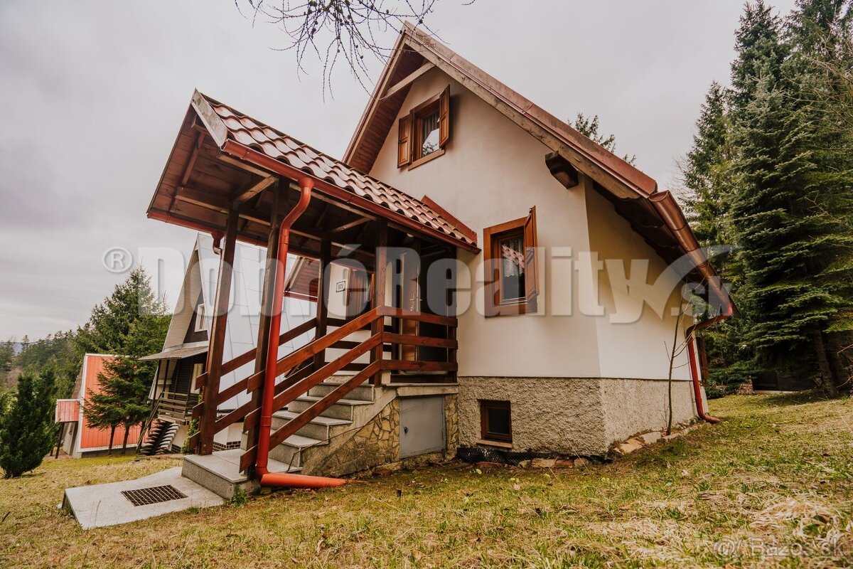 PREDAJ: Rekreačná chata s väčším pozemkom, 79 m2, pozemok 55