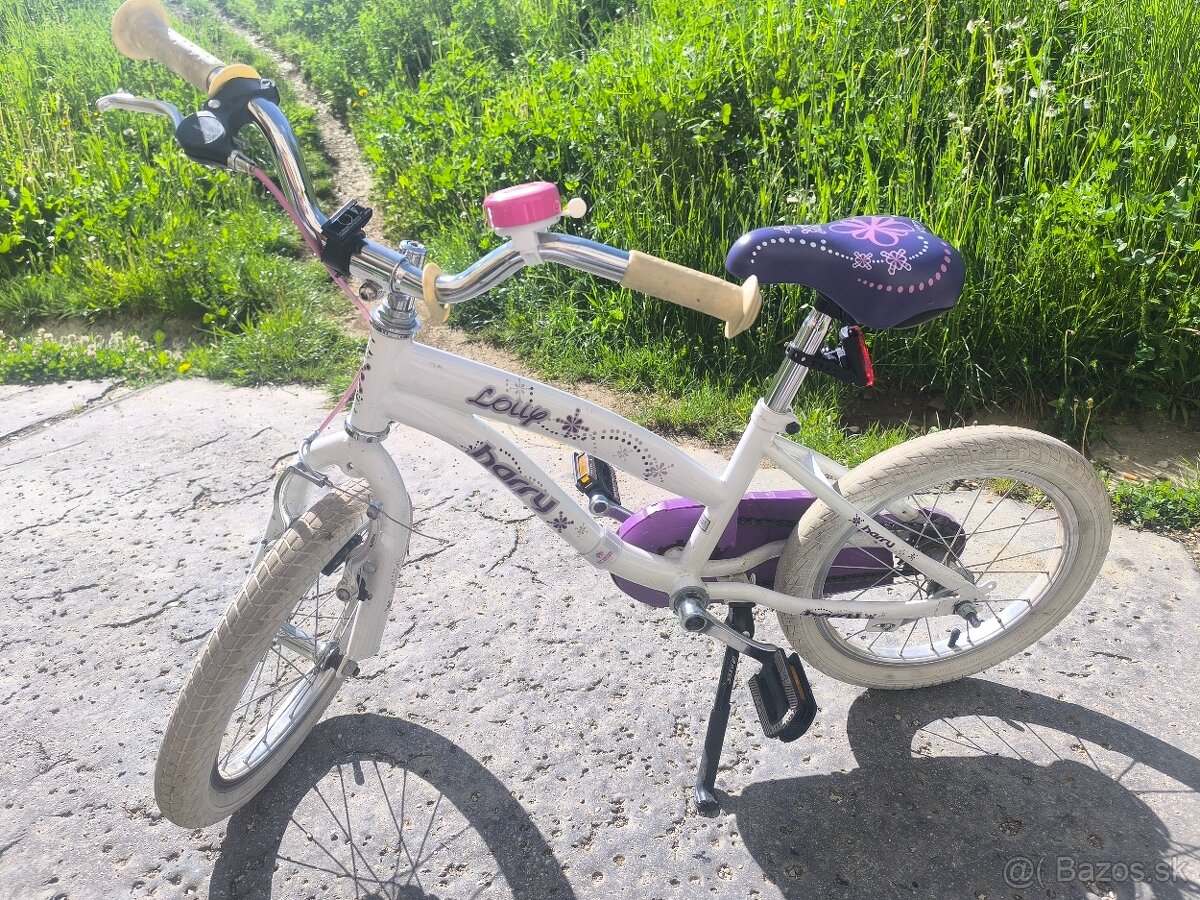 Dievčenský bicykel veľkosť 16