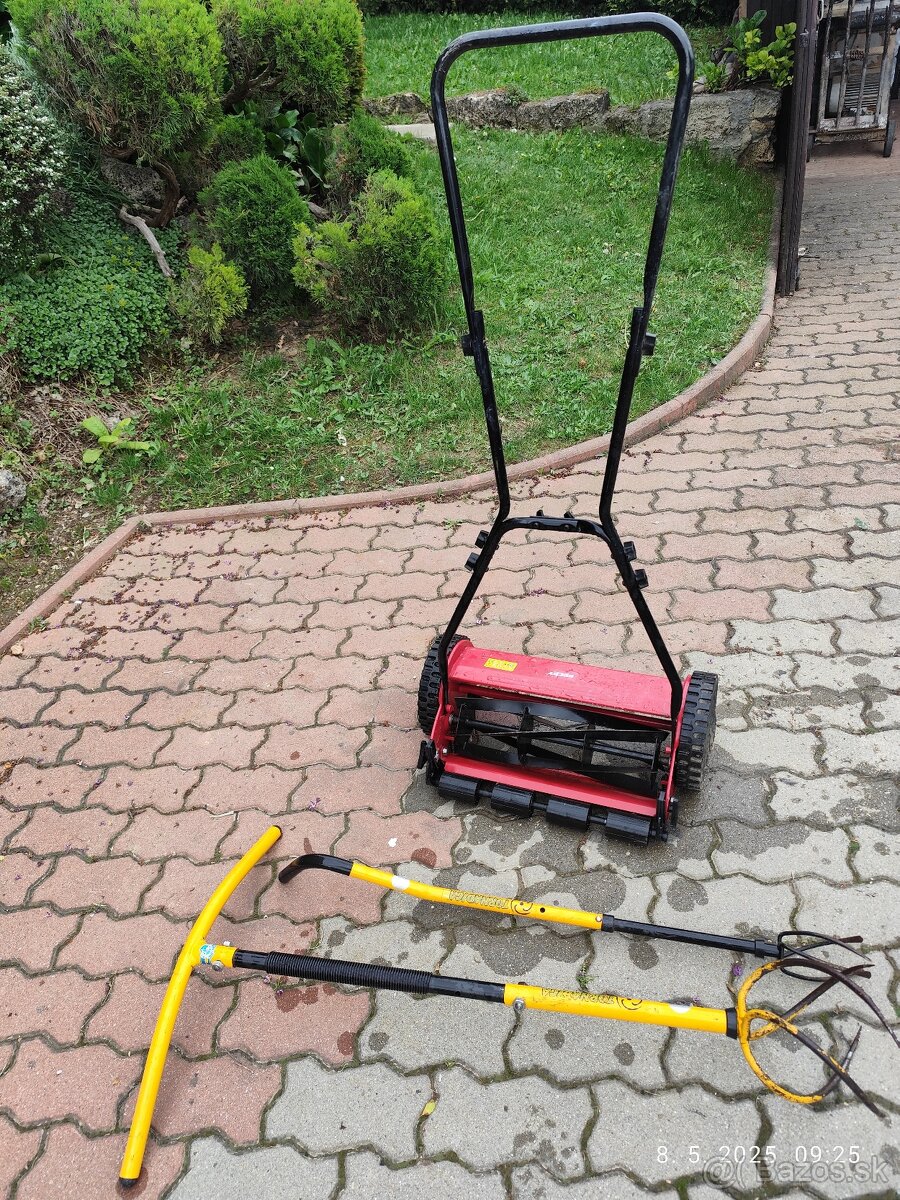 Predám dva ručne kultivátori ,ručnú kosačku