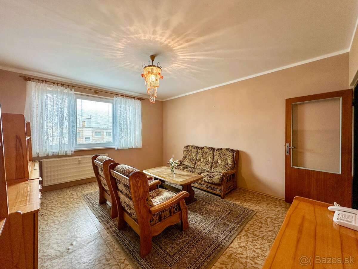 PREDAJ 2 izb. byt 60 m2 ul. Nová Kanianka okres Prievidza