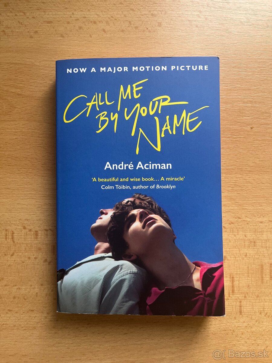 Call me by your name André Aciman kniha