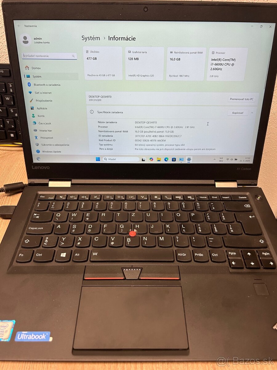 Lenovo ThinkPad X1 Carbon G4