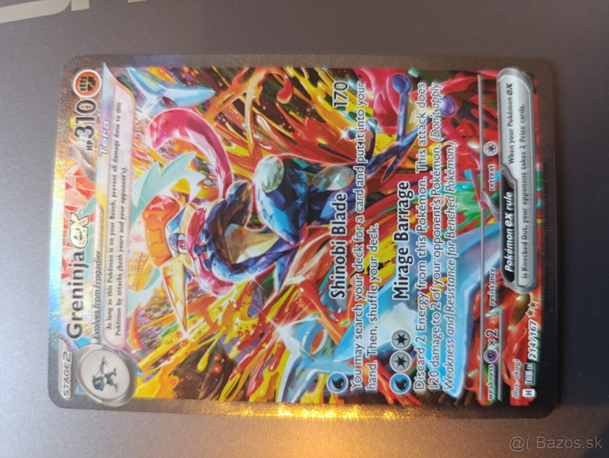 Pokémon TCG Greeninja (Top 1/Vzácna karta)