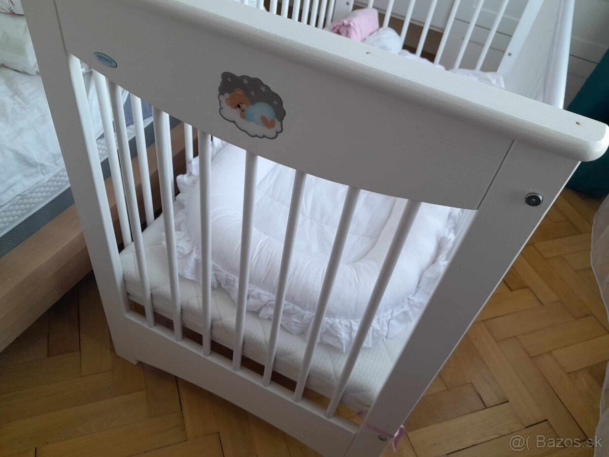 Detská postieľka 120x60 plus matrac