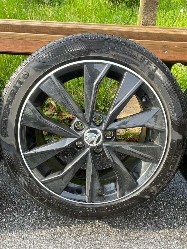 Alu disky 5x100 r16 original Škoda Fabia 3