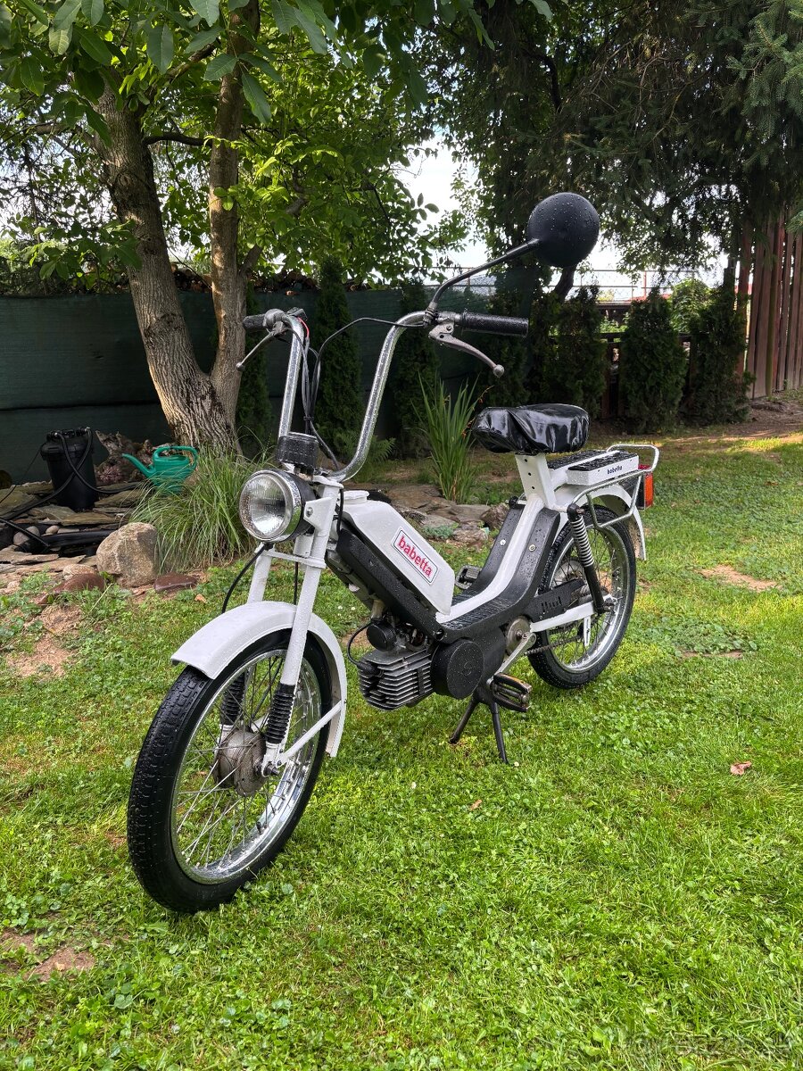 Babetta 210 (stav novej babetty)
