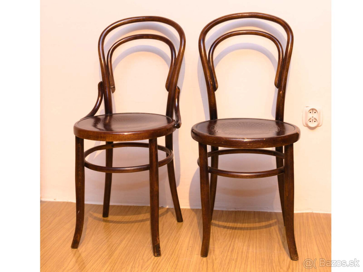 Stoličky Thonet .14. Wien z roku 1900 – 1920