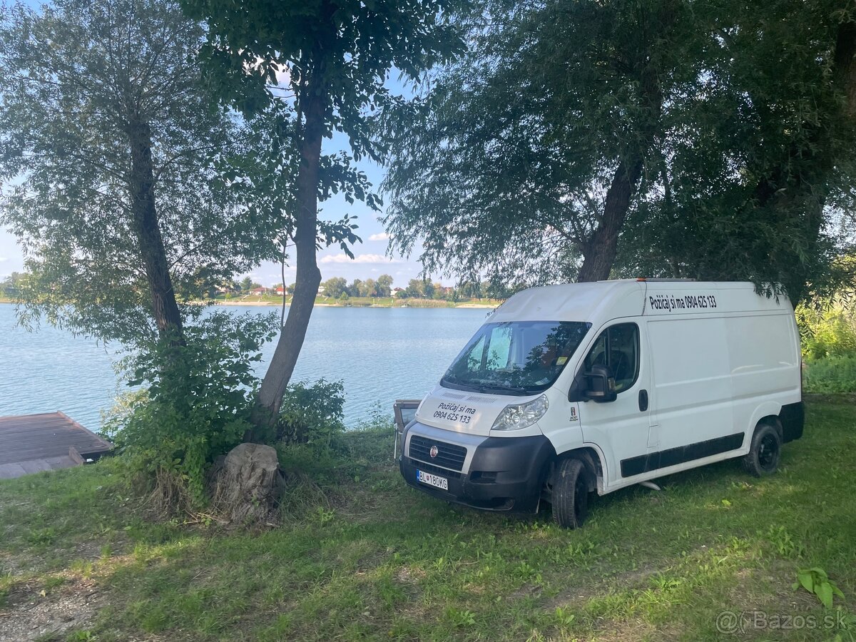 Požičaj si dodávku Ducato L2H2