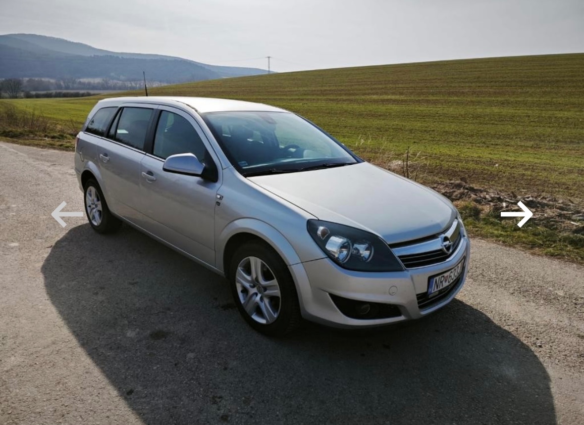 Opel Astra H caravan 1.9CDti 74kw 111 jahre