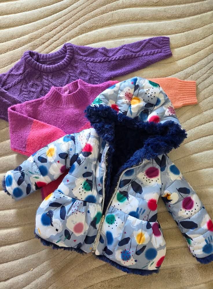 Mini balík pre dievčatko JESEŇ, veľkosť 80