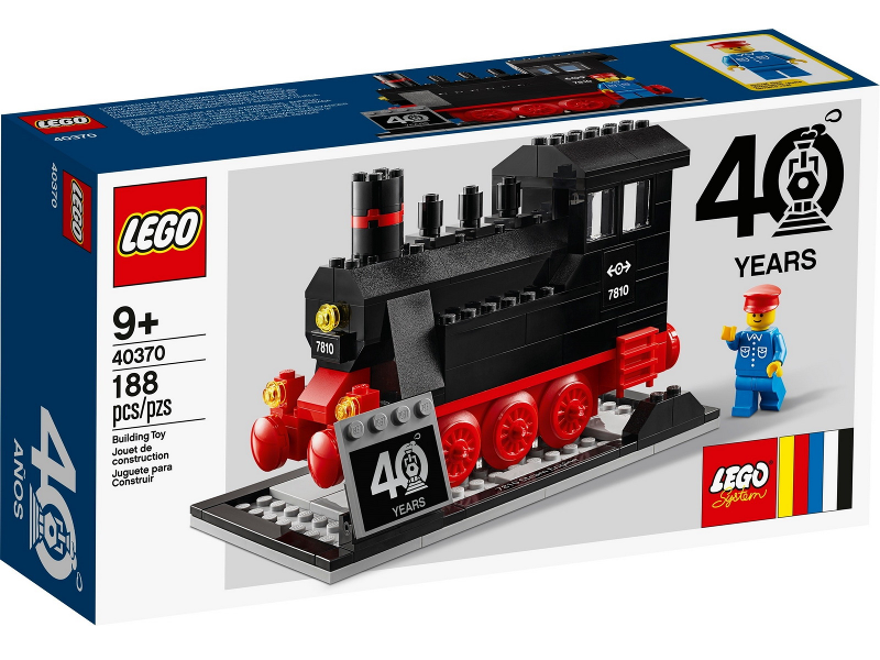 LEGO 40370 - Parná lokomotíva (Promo)