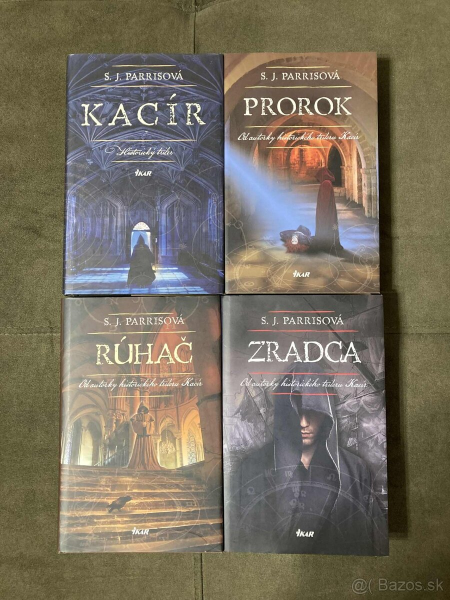 Kolekcia - Kacír, Prorok, Rúhač a Zradca od S.J. Parris