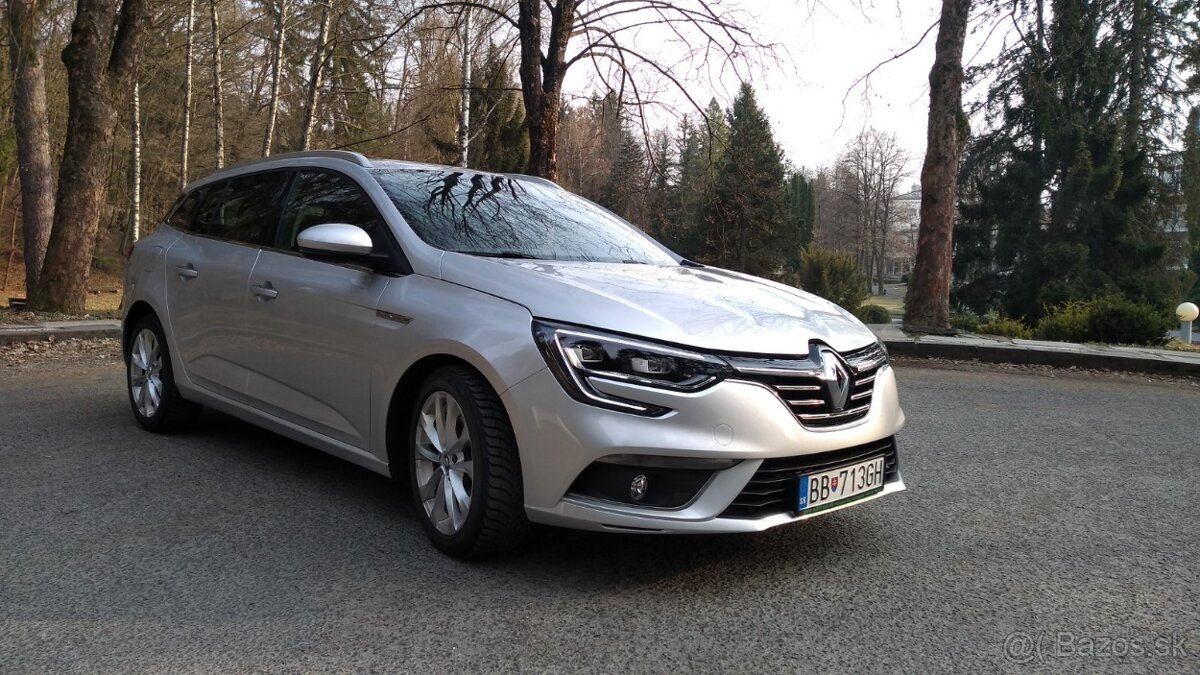 Renault Megane Grandtour 1,6 dci 96 kw 2017 Intens