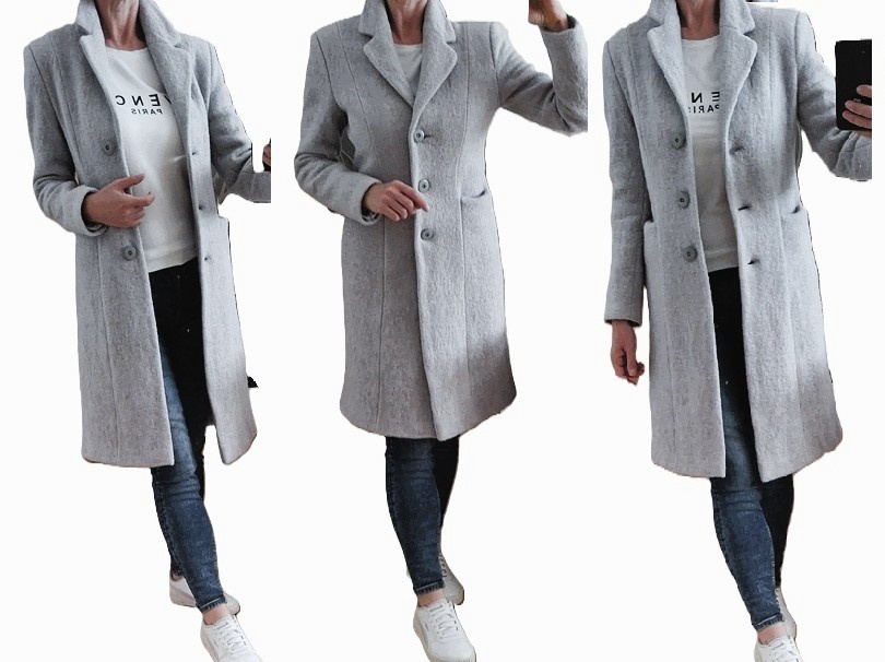Vlnený kabát slovens.značky Dara fashion veľ. 34 - 36