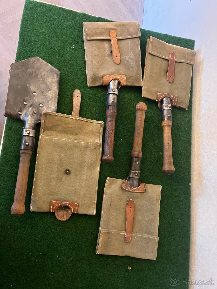 Starožitná vojenská lopatka