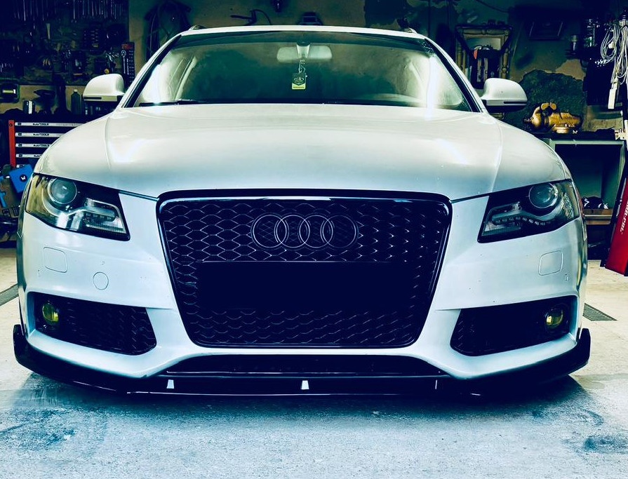 LIPKO LIPO SPOJLER AUDI A4 B8 B8.5 POD PREDNY NARAZNIK