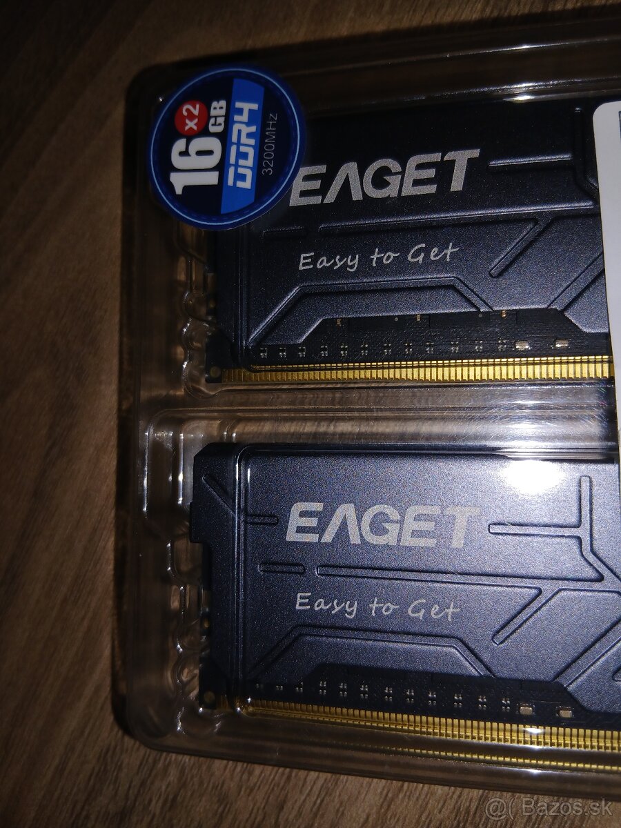 RAM EAGET DDR4 - 32GB (2x16GB)- 3200MHz