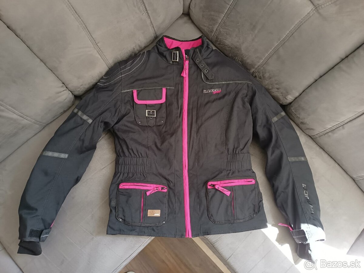 VANUCCI damska moto bunda vel. 44 s vlozkou
