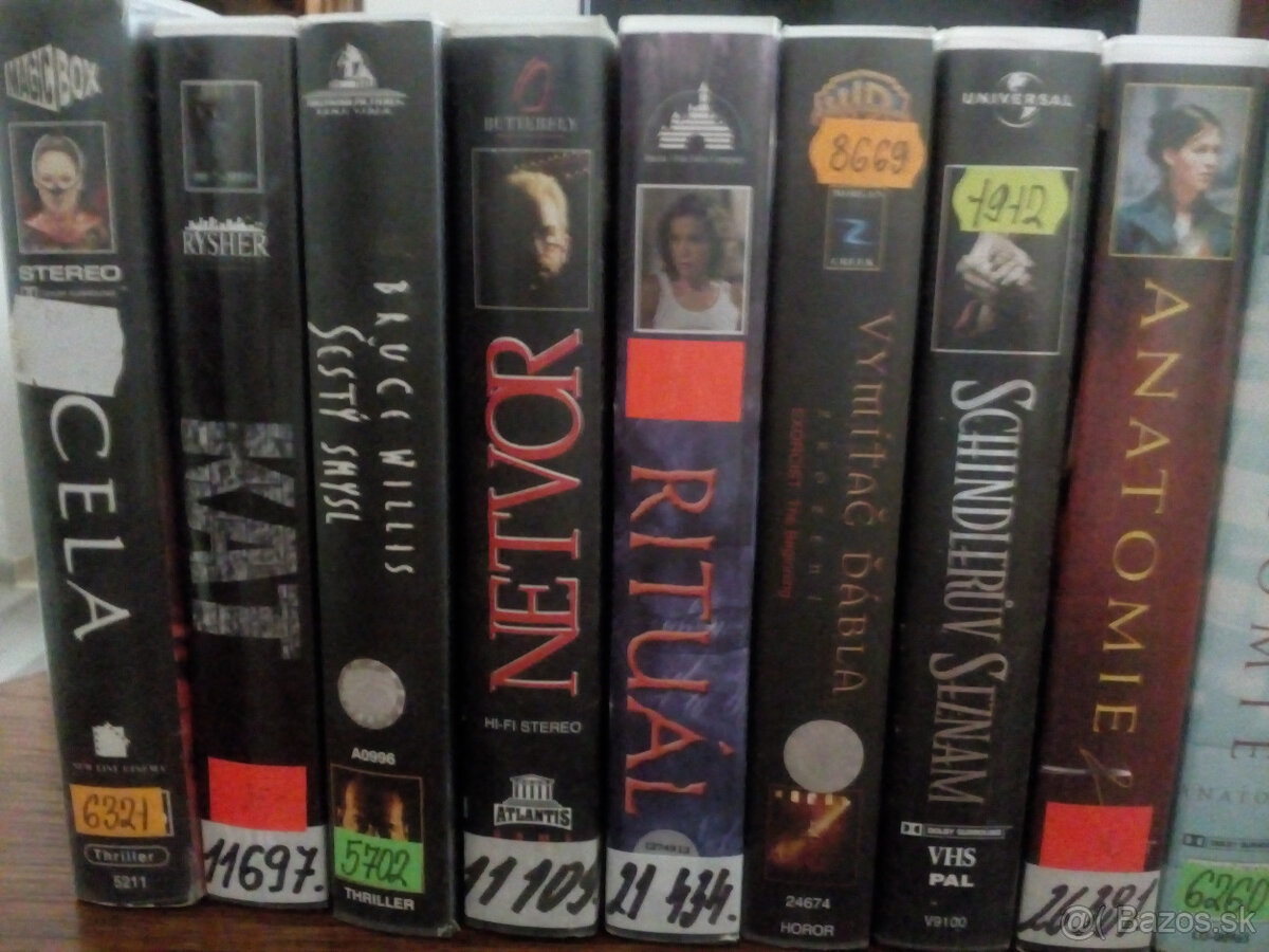 Predám Originál VHS kazety.