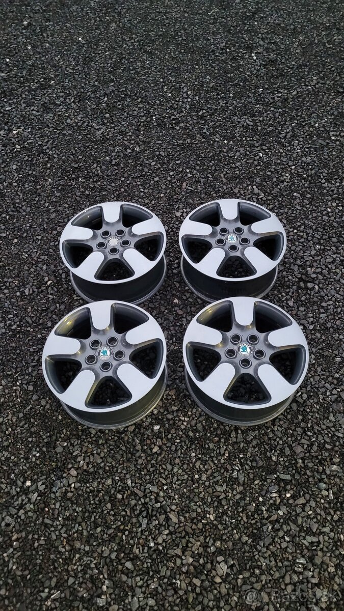 Elektróny 5x112 R17 Škoda Scout