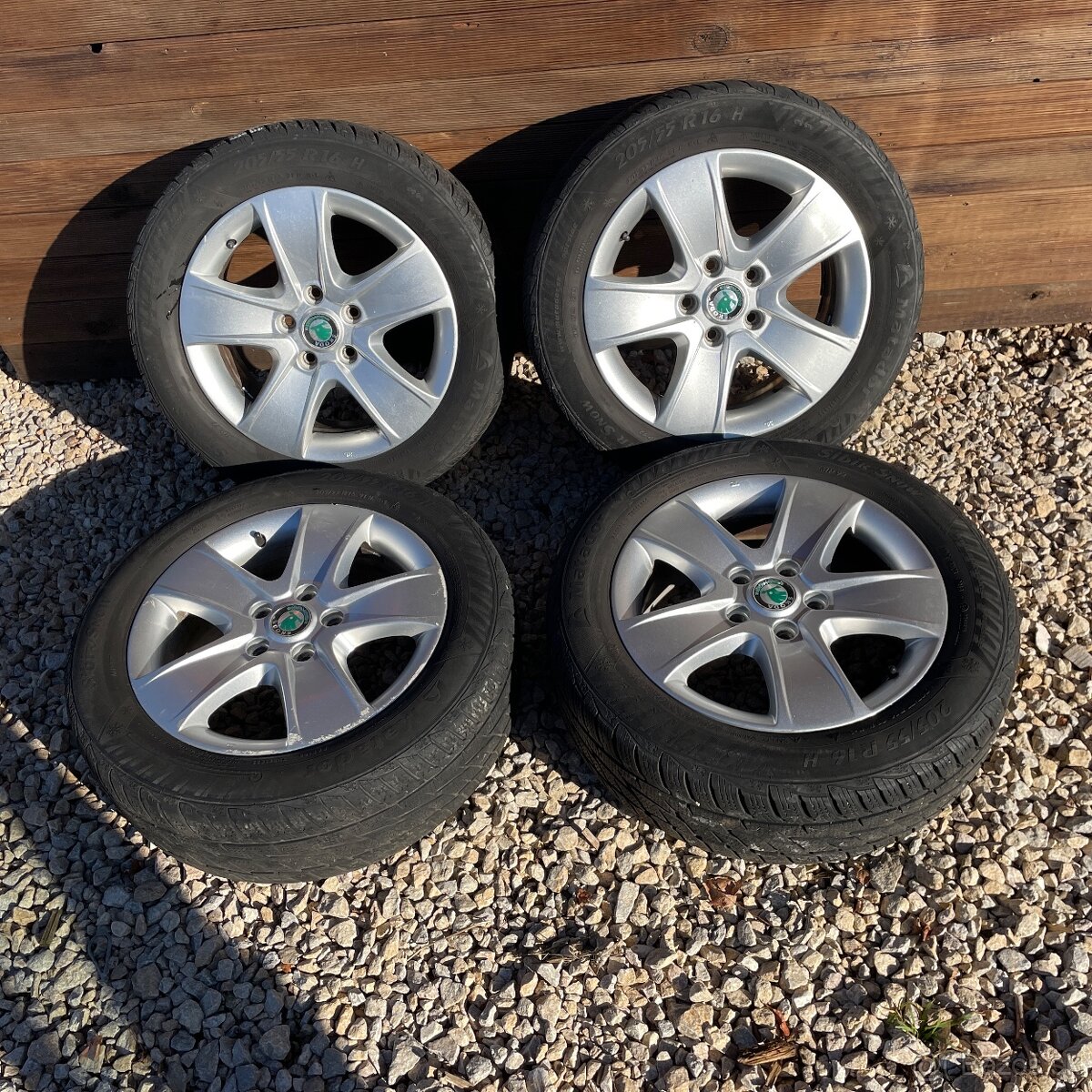 Alu kolesa skoda octavia 2 5x112 r16