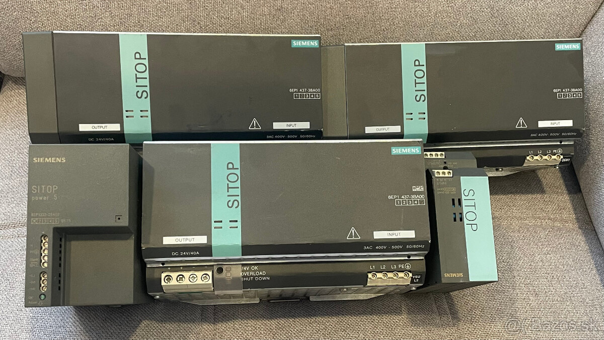 Napájacie zdroje SIEMENS SITOP (rôzne typy)