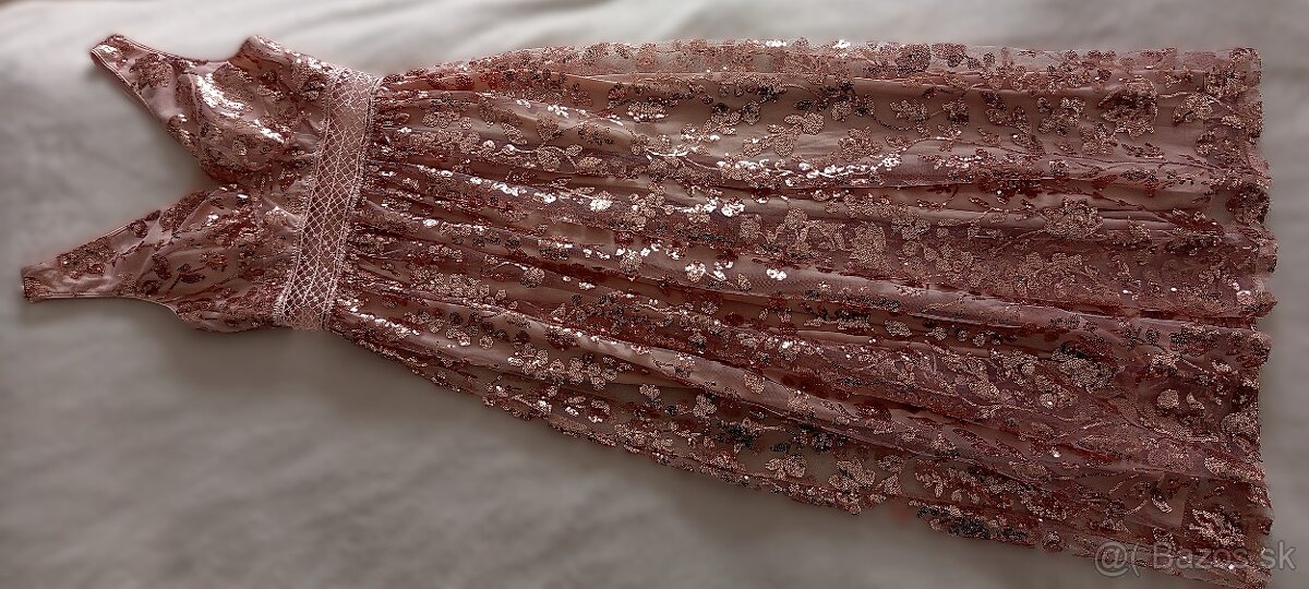 Šaty na ples, stužkovú, svadbu  - veľkosť 36/38