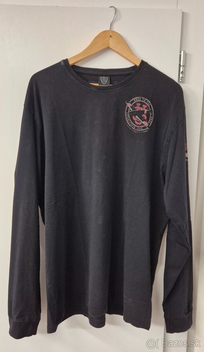 Pánske tričko s dlhým rukávom XL