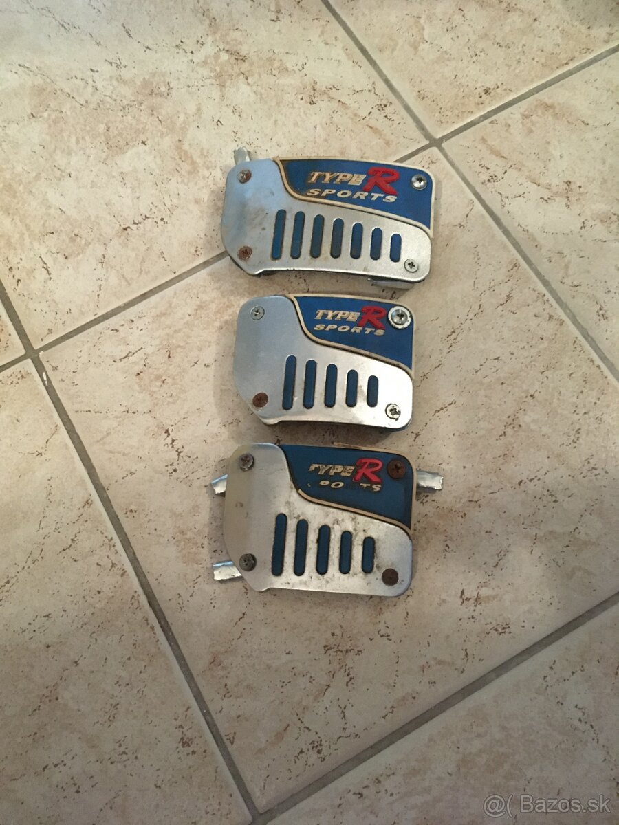 športové pedále modré TYPE -R SPORTS