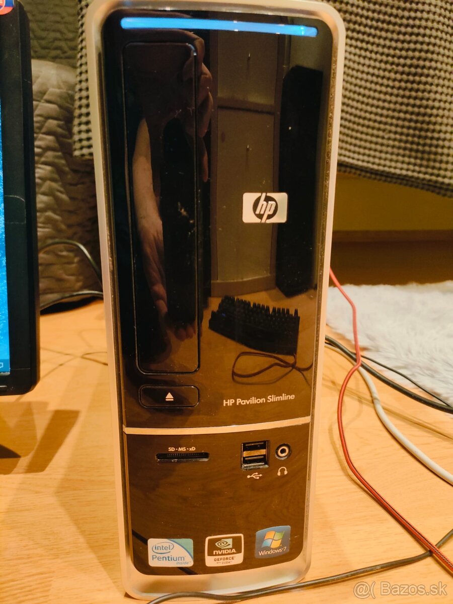 Predam PC s monitorom a mysou