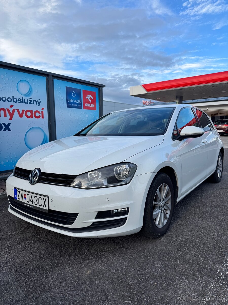 Vw golf 7,1.2tsi, prvý majiteľ,nebúrane, nelakovane