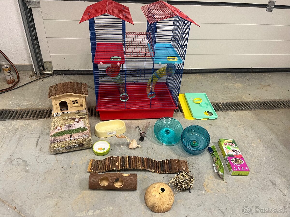 Klietku pre škrečka