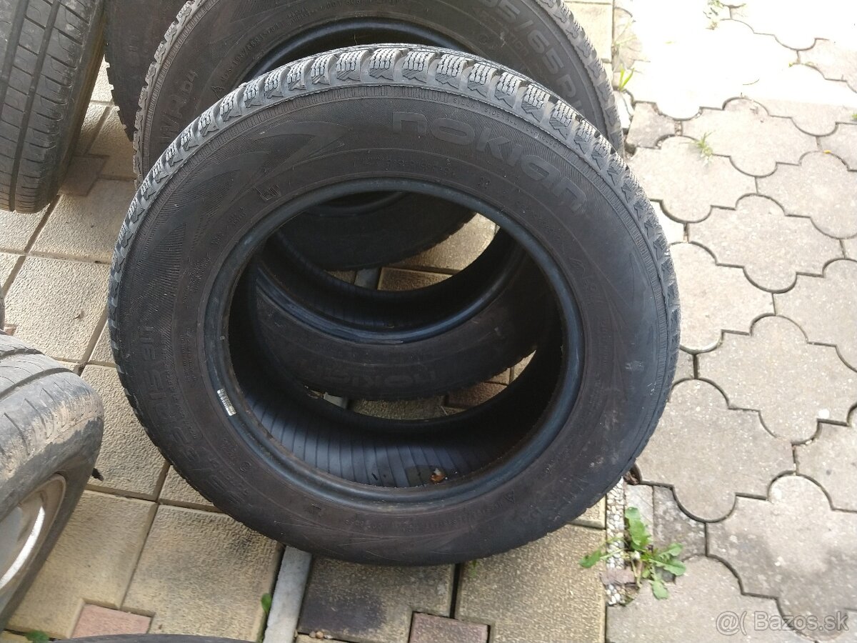 Predám zimné pneumatiky na Škodu Octavia (Nokian)
