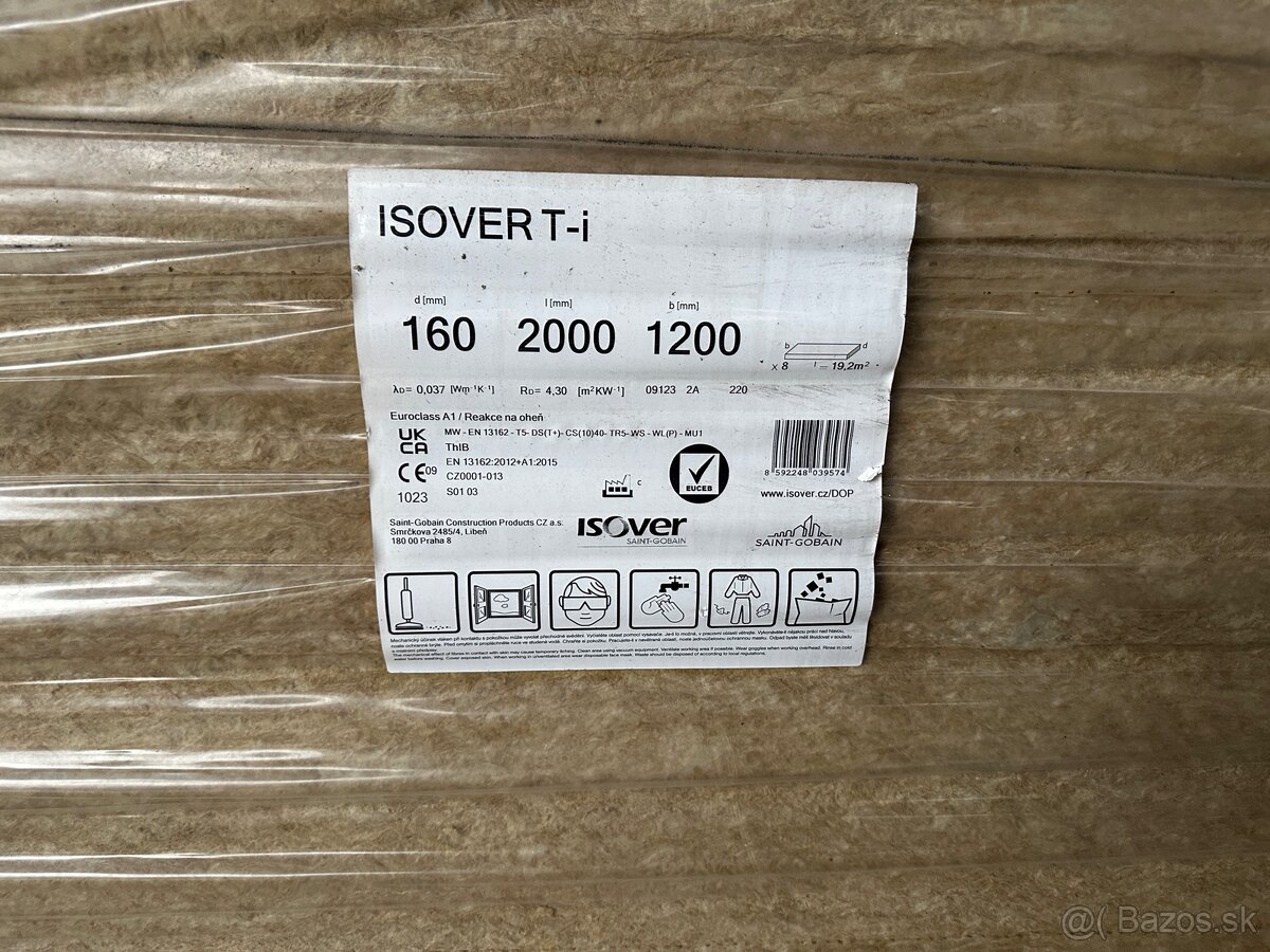 Predám izoláciu Isover T-i